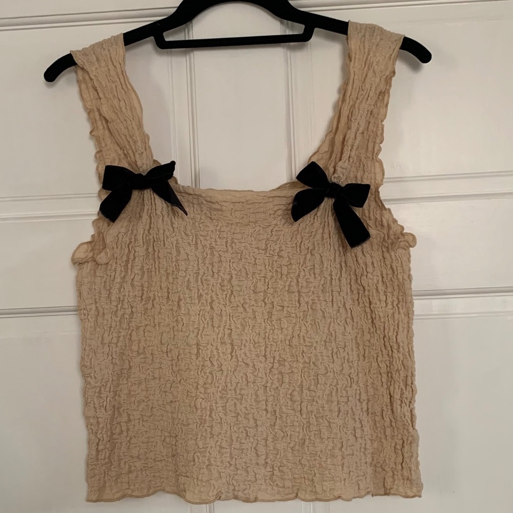 All:Row Ruched Tank Top